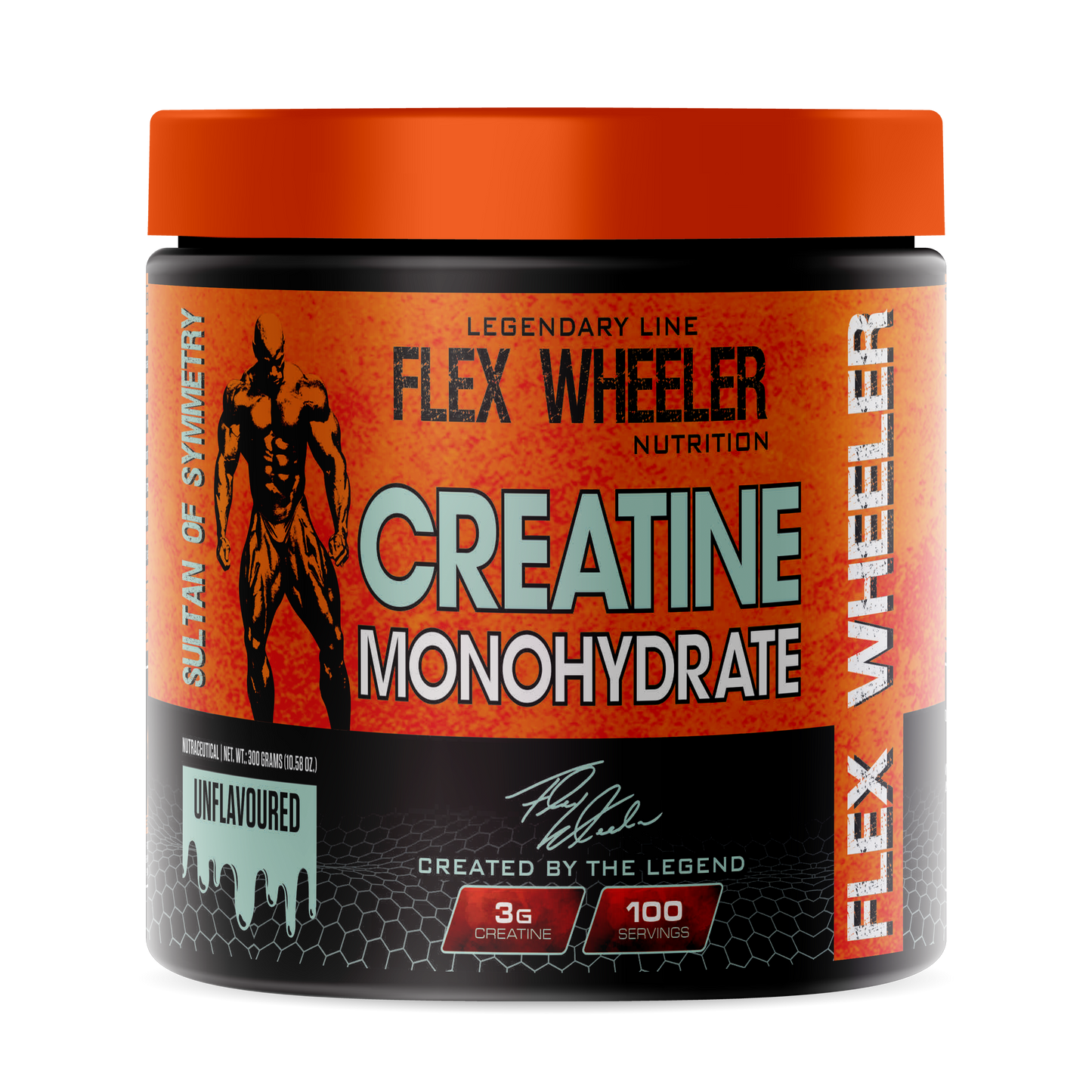 Flex Wheeler Nutrition Creatine, 300g,100 Servings Muscle Strength and Performance Booster