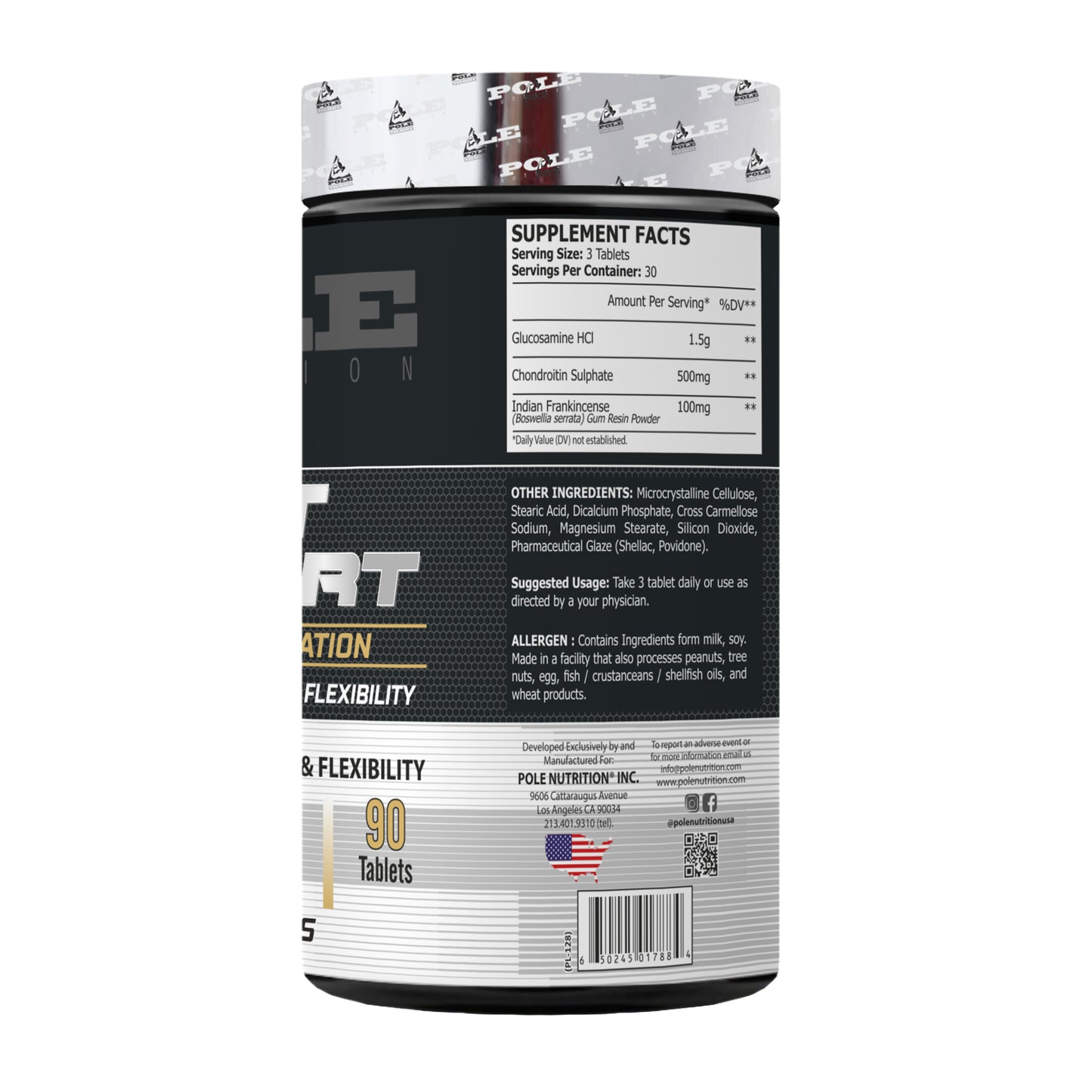 Pole Nutrition Joint Support - 90 Tablets