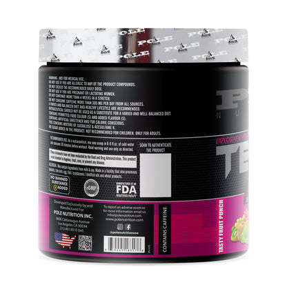 Pole Nutrition Teazer Pre-Workout - 30 Servings