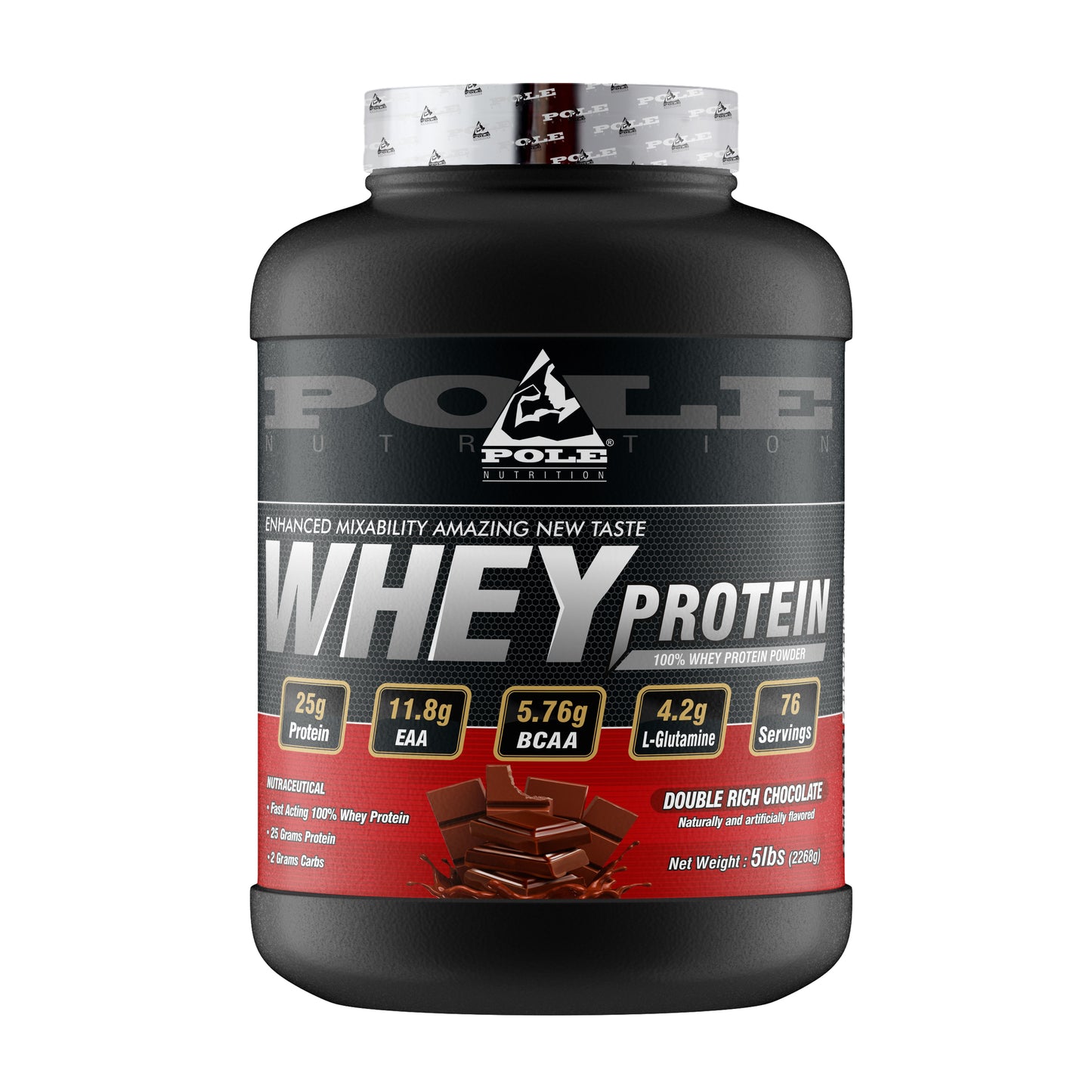 Pole Nutrition 100% Whey Protein - 5LBS