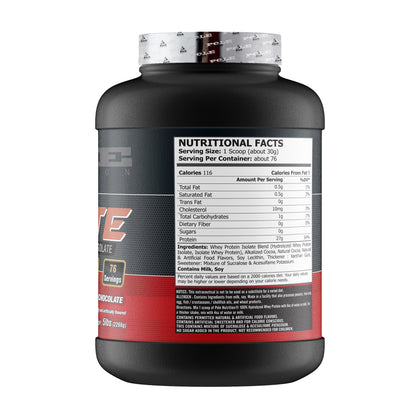 Pole Nutrition 100% Hydrolyzed Isolate Whey Protein (5 Lbs)