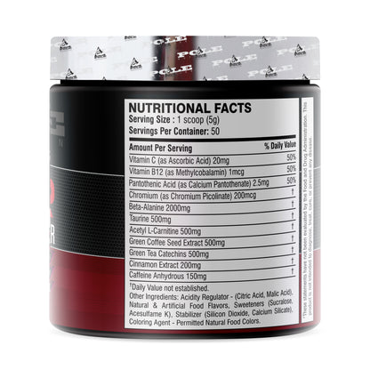 Pole Nutrition Ripper Fat Burner - 50 Serving