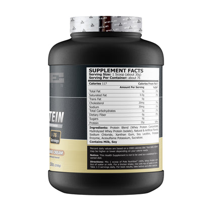 Pole Nutrition 100% Whey Protein - 5LBS