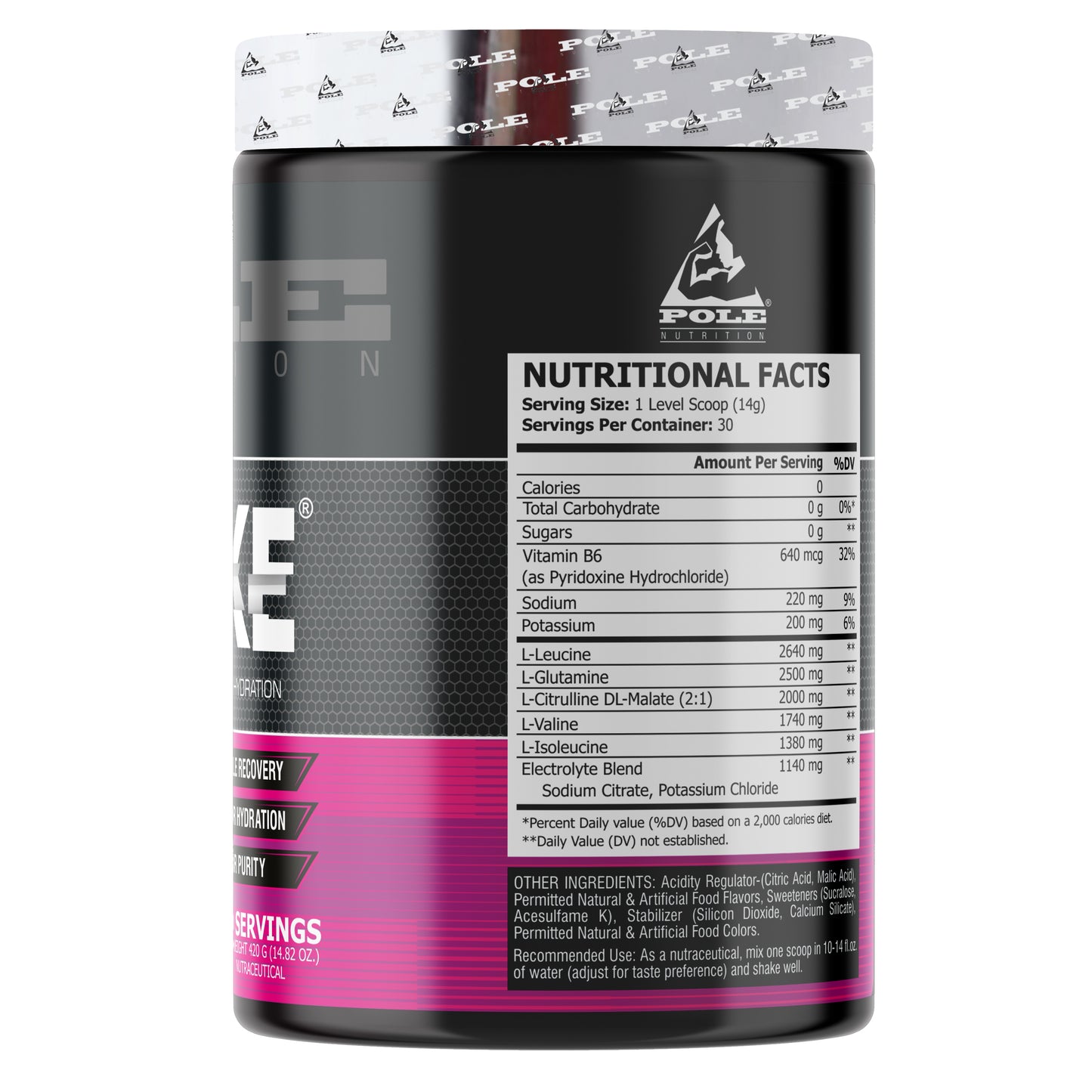 Pole Nutrition BCAA Stroke - 30 Servings