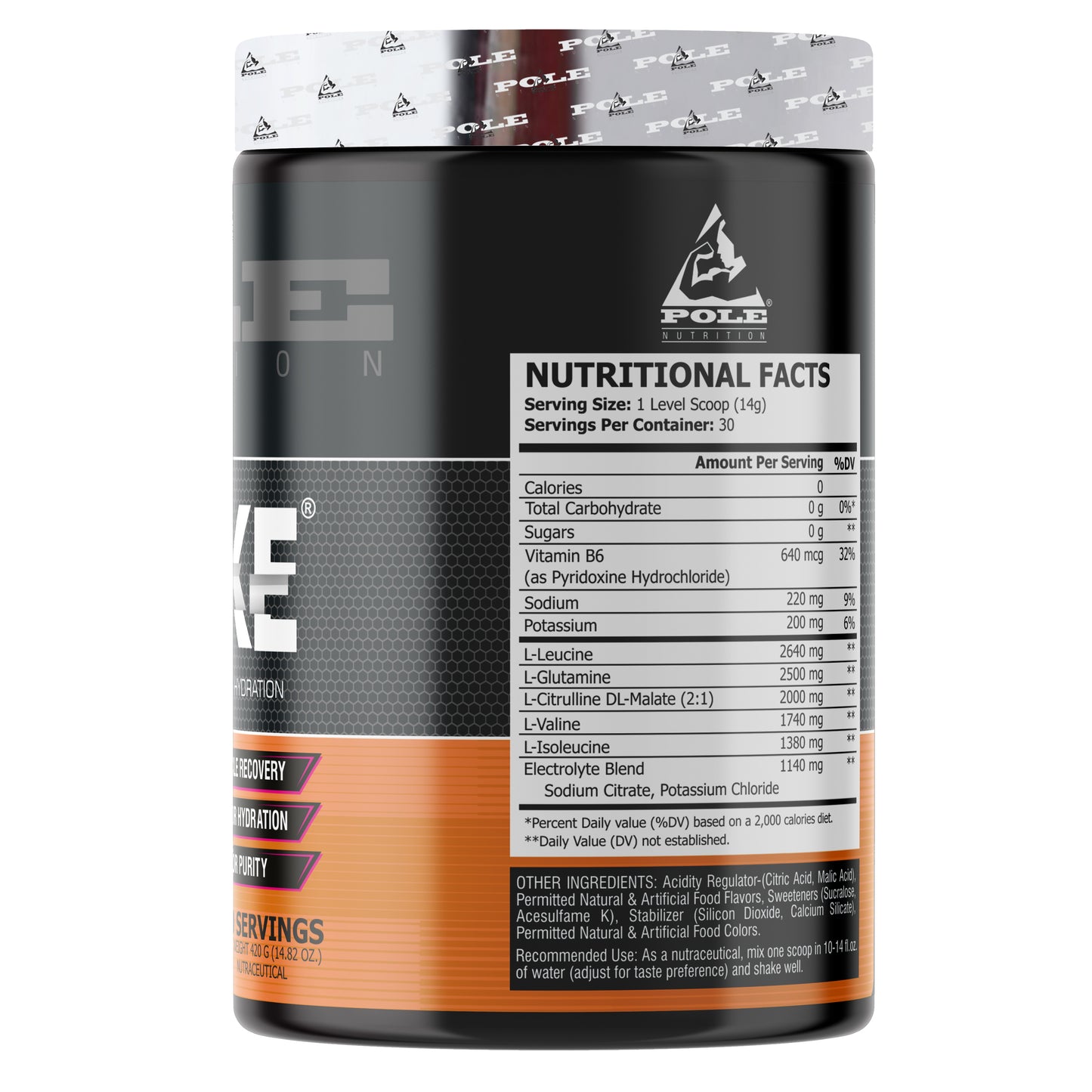 Pole Nutrition BCAA Stroke - 30 Servings