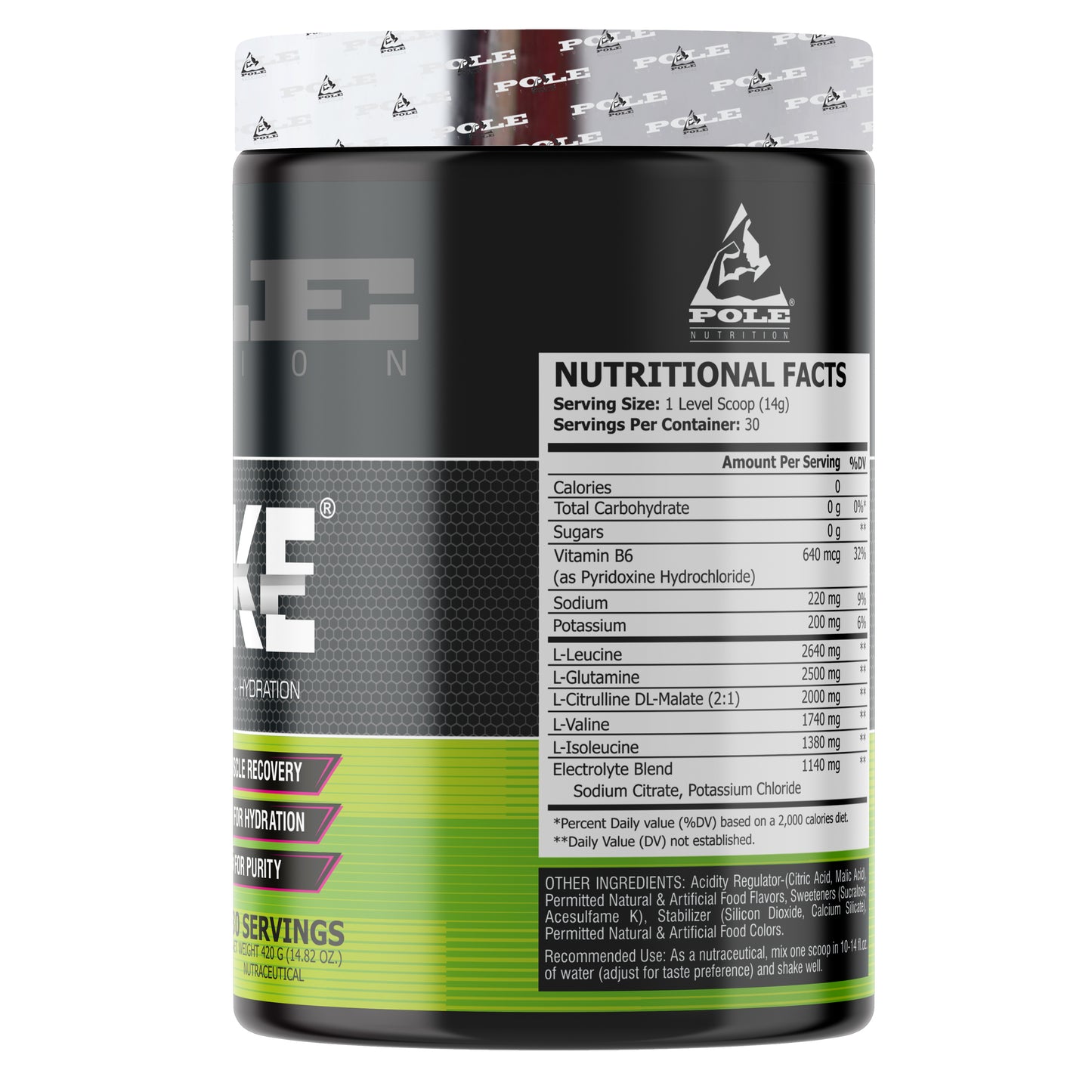 Pole Nutrition BCAA Stroke - 30 Servings