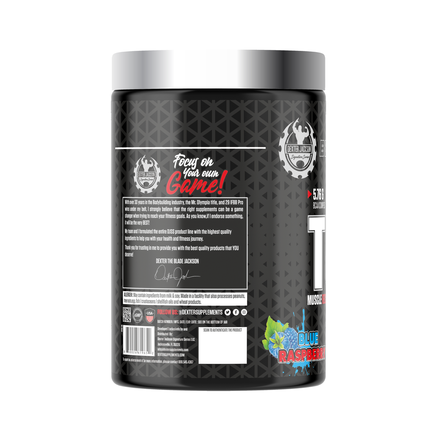 Dexter Jackson Black Series Turbo BCAA - 30Servings