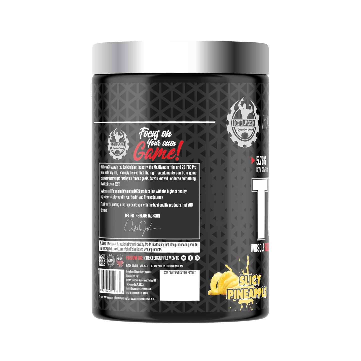 Dexter Jackson Black Series Turbo BCAA - 30Servings