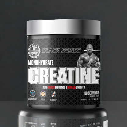 Dexter Jackson Black Series Creatine Monohydrate Powder - 300g, 100 Servings